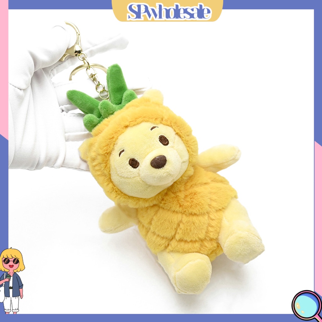 <SPwholesale> Móc Chìa Khóa Đồ Chơi Gấu Bông Mềm Mại Thoải Mái Chống Mài Mòn Đa Năng