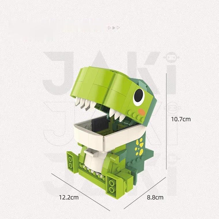 Đồ Chơi /Hộp Đựng Bút mô Hình Khủng Long Bá Vương Long Thủ Công Sáng Tạo Thích Hợp Làm Quà Tặng