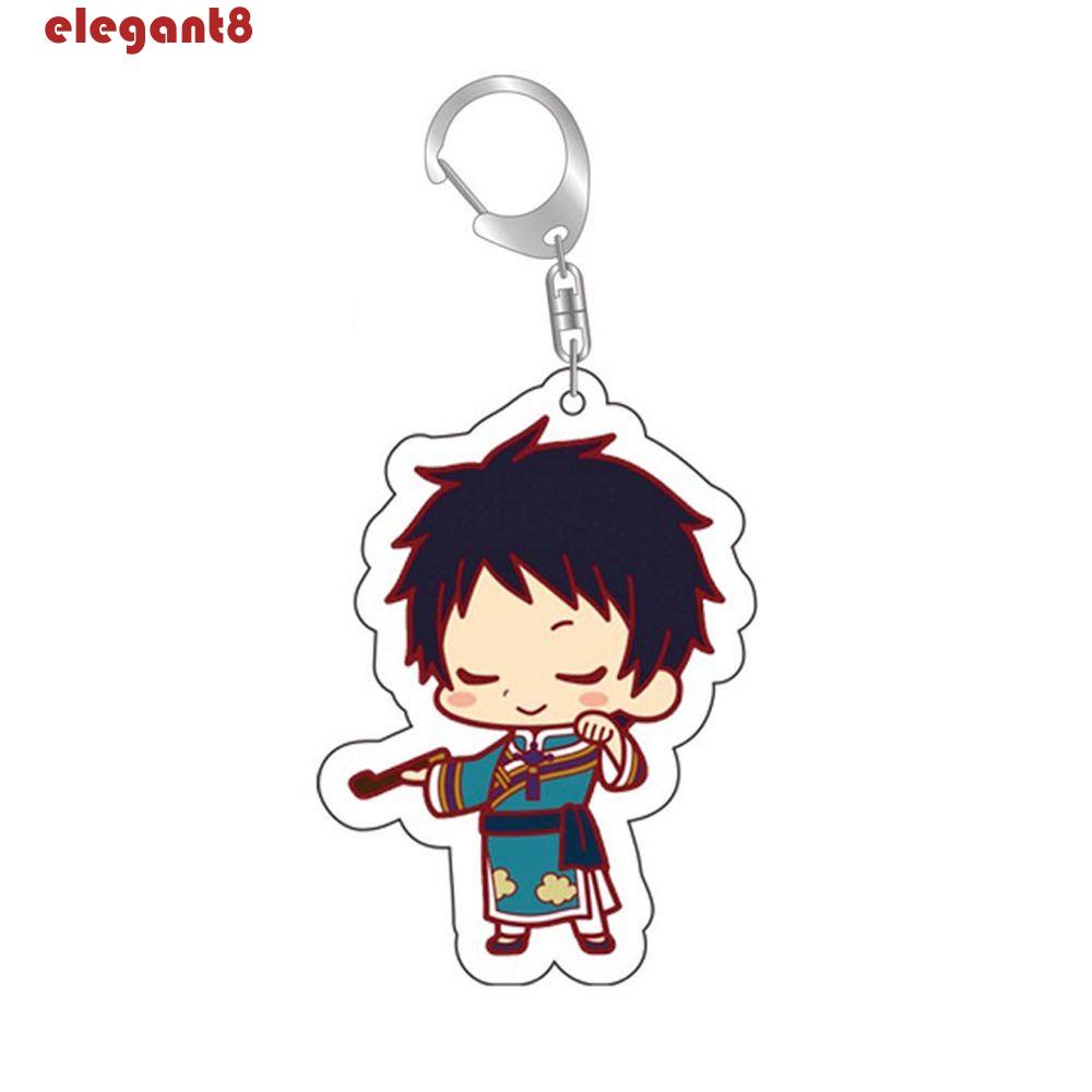 Móc Khóa Hình Nhân Vật Anime Hai Mặt Bằng Acrylic