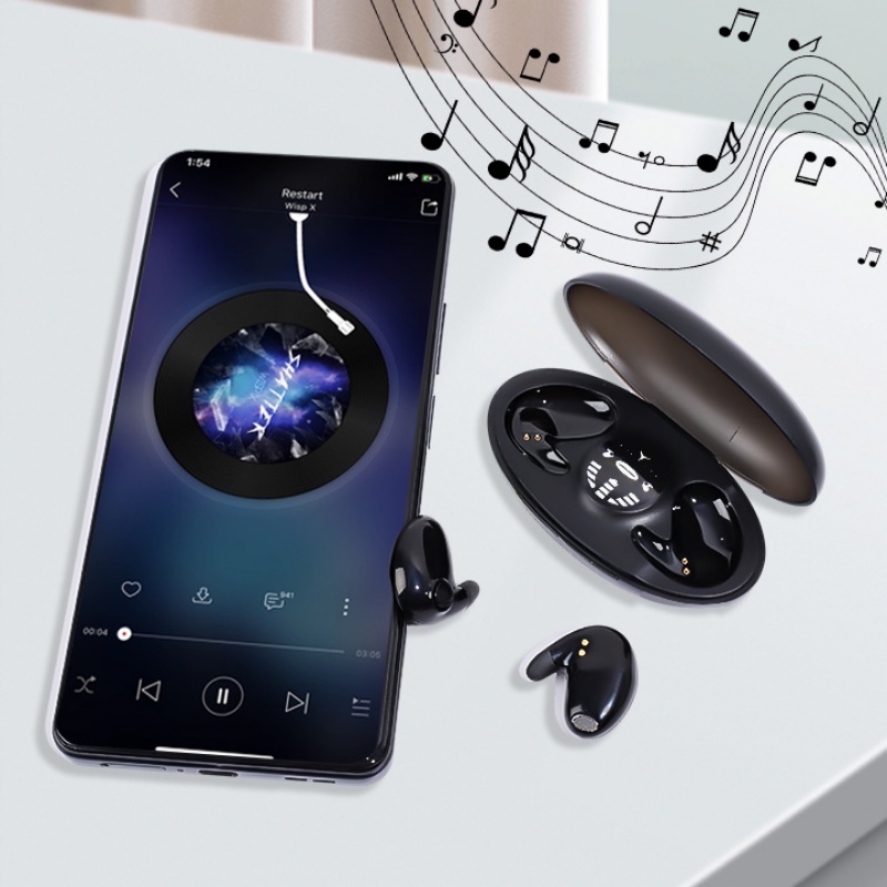 Tai Nghe Nhét Tai Bluetooth 5.3 Không Dây Chống Thấm Nước Phong Cách Thể Thao Cho Học Sinh