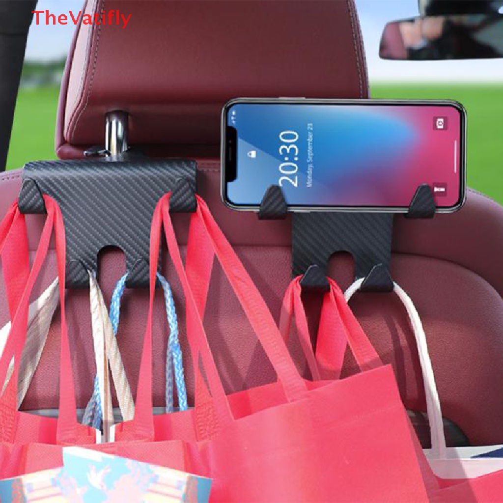 [Thevalifly] Móc Treo Điện Thoại Gắn Lưng Ghế Xe Hơi