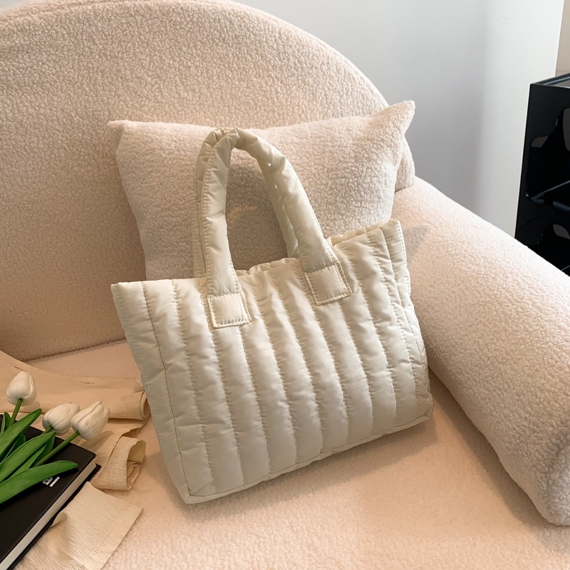 Túi Xách Cotton Cỡ Lớn Màu Trơn Thời Trang Xuân Hè 2023 Cho Nữ