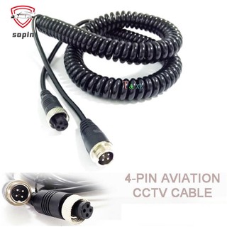 Dây cáp lò xo nối dài 5m cho camera giám sát cctv