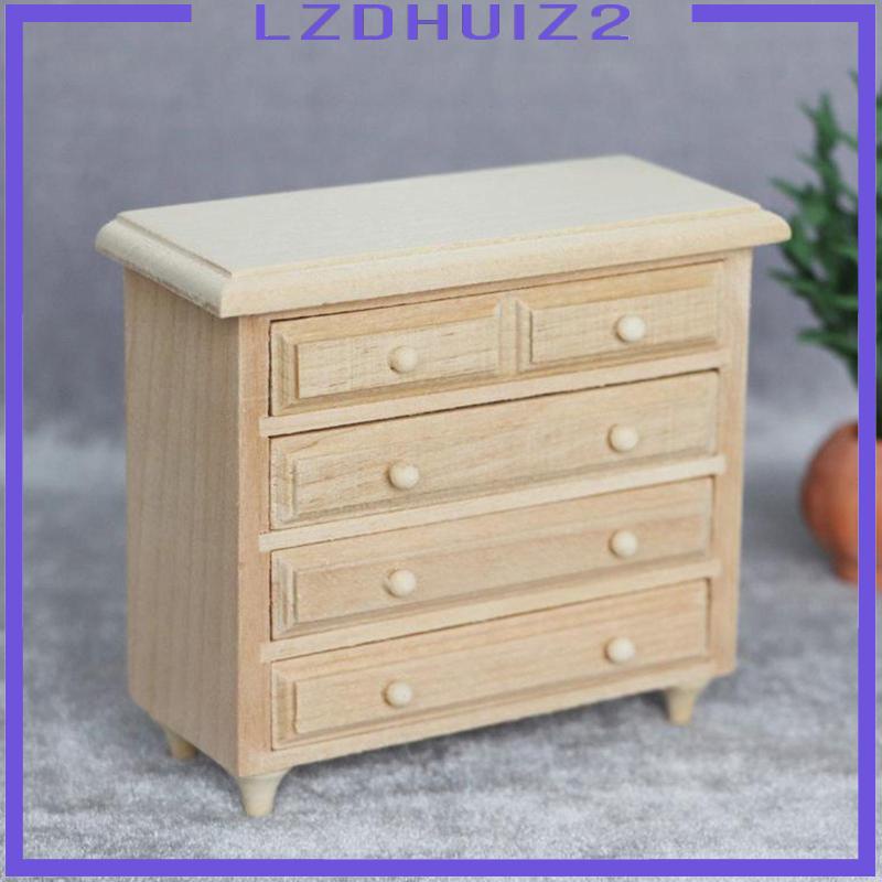 Mô Hình Ngăn Kéo Tủ Mini Trang Trí Nhà Búp Bê