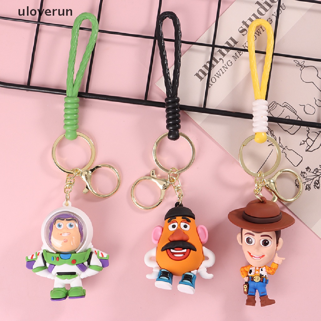 DISNEY Móc Khóa Hình Nhân Vật Buzz Lightyear Woody Lotso Trong Phim Toy Story