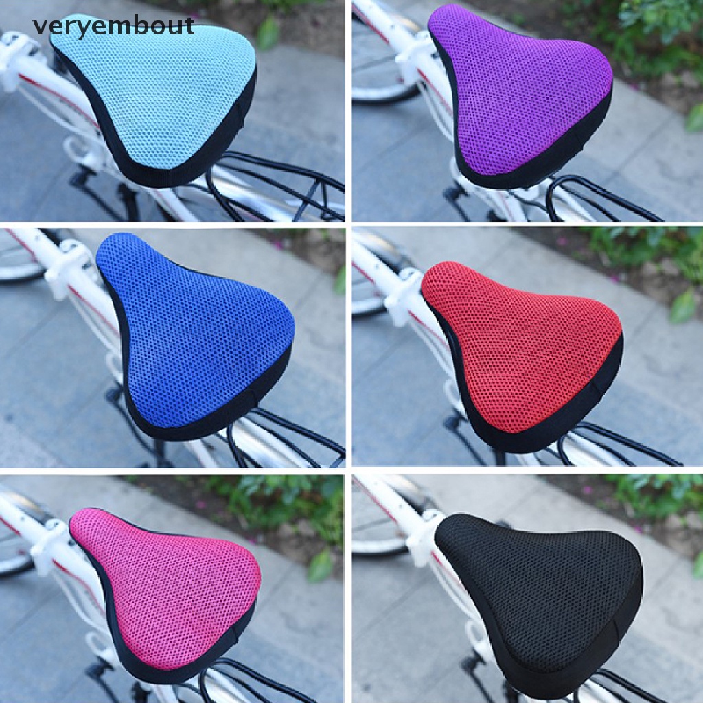 Vỏ Bọc Yên Xe Đạp 3D Bằng Silicon Mềm Thoáng Khí Thoải Mái