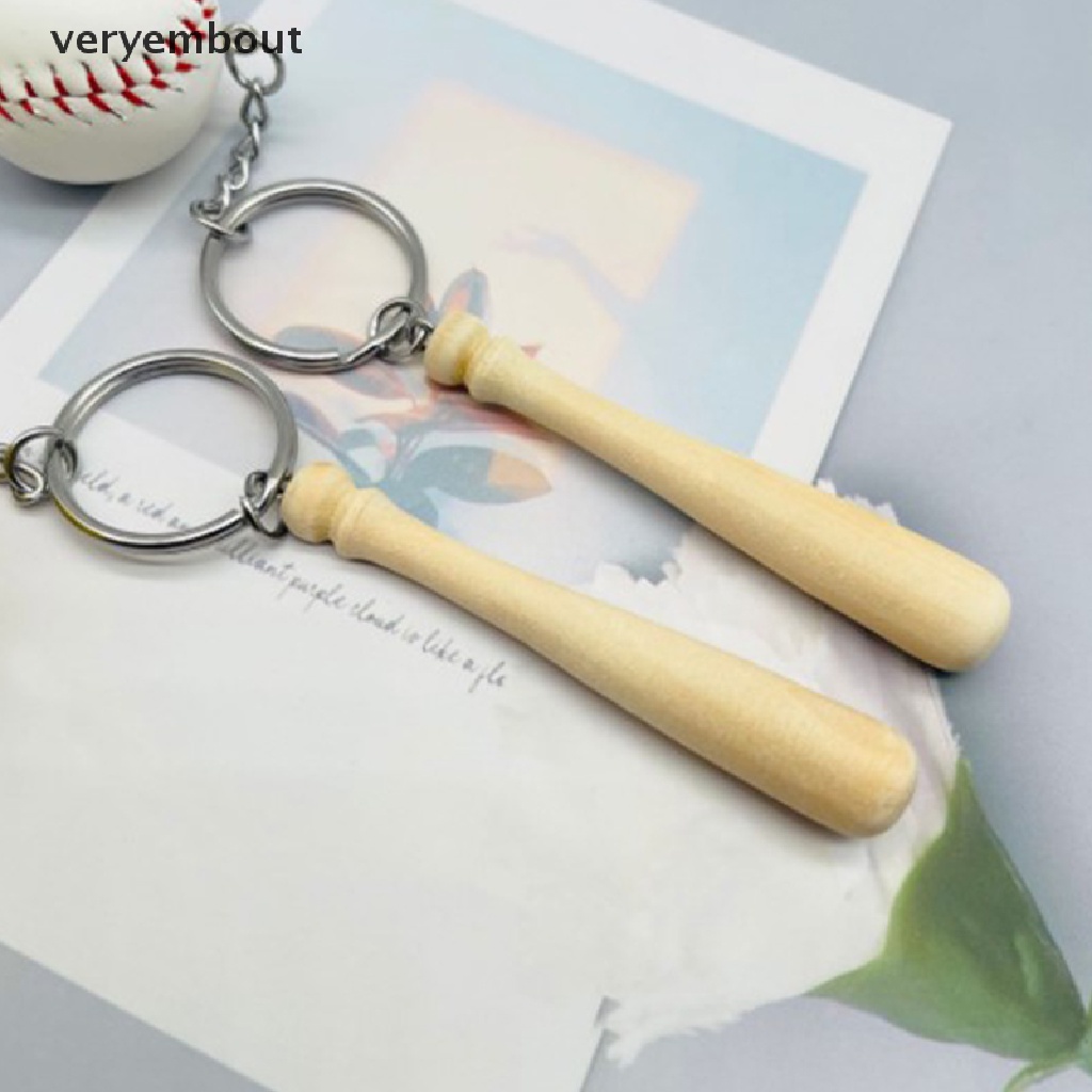 Móc Khóa Hình Quả Bóng Chày Mini Dễ Thương Sáng Tạo ut 2023