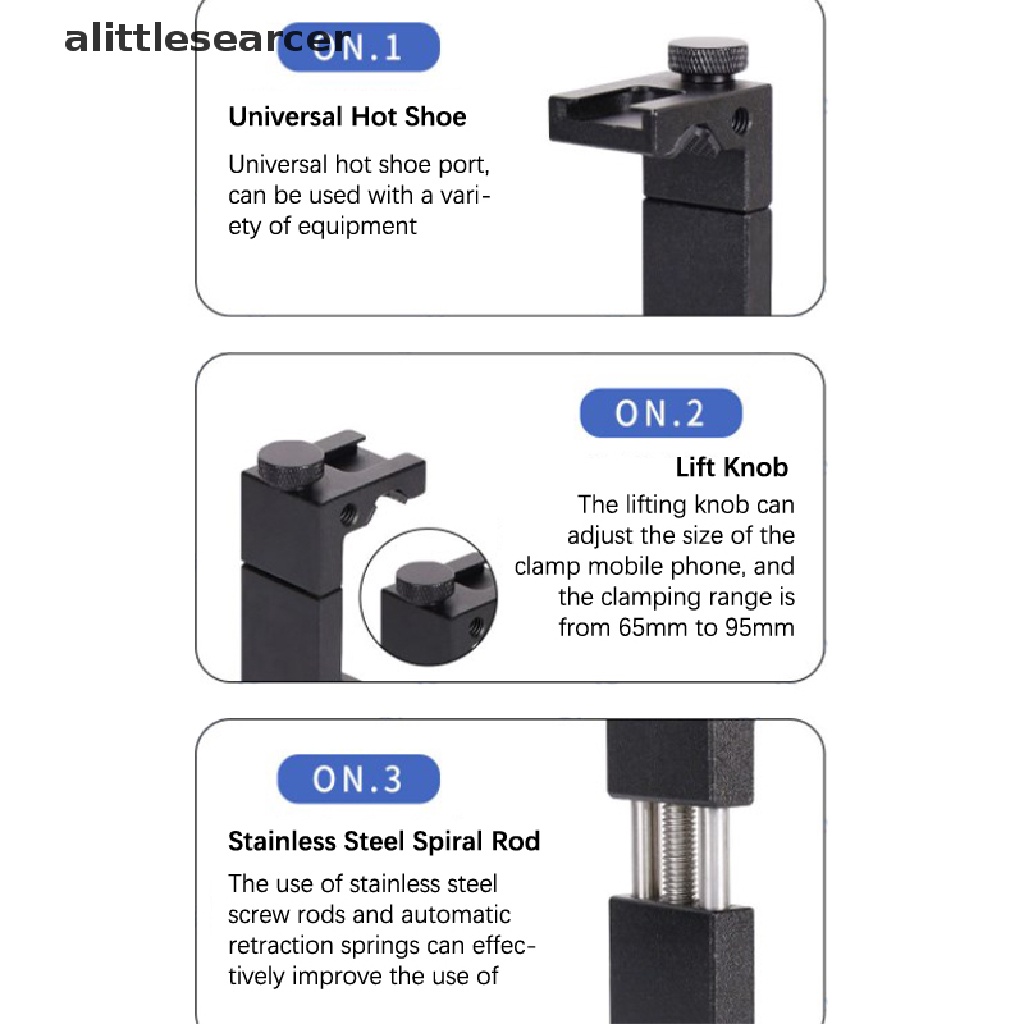 Giá Đỡ Ba Chân Bằng Nhôm Hỗ Trợ Cho Điện Thoại