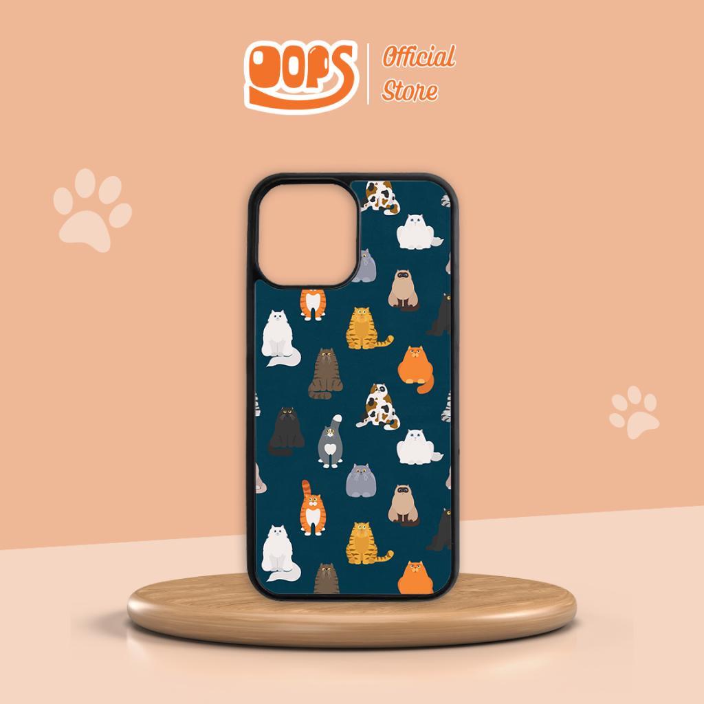 Ốp lưng Meow in hình mèo dành cho điện thoại Oops Case OPCA033