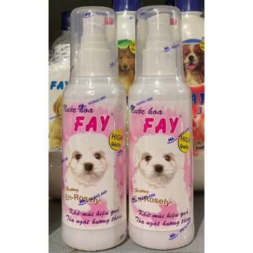 Nước hoa Chó, Mèo Fay hương En-Rosely 90ml với hương thơm lâu, tự nhiên