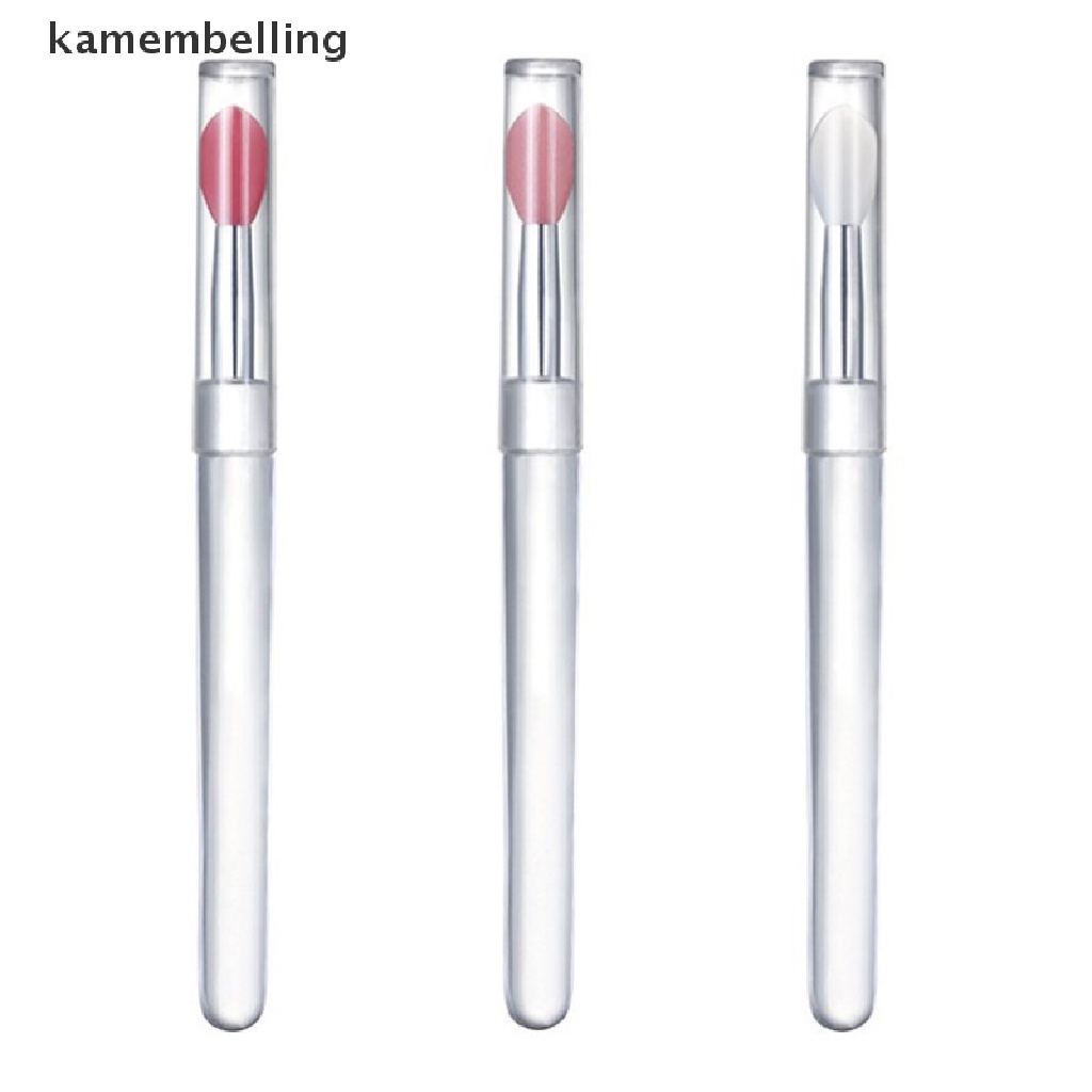 1 Cọ Silicone Dùng Quét Mặt Nạ Môi Chống Bụi Tiện Dụng