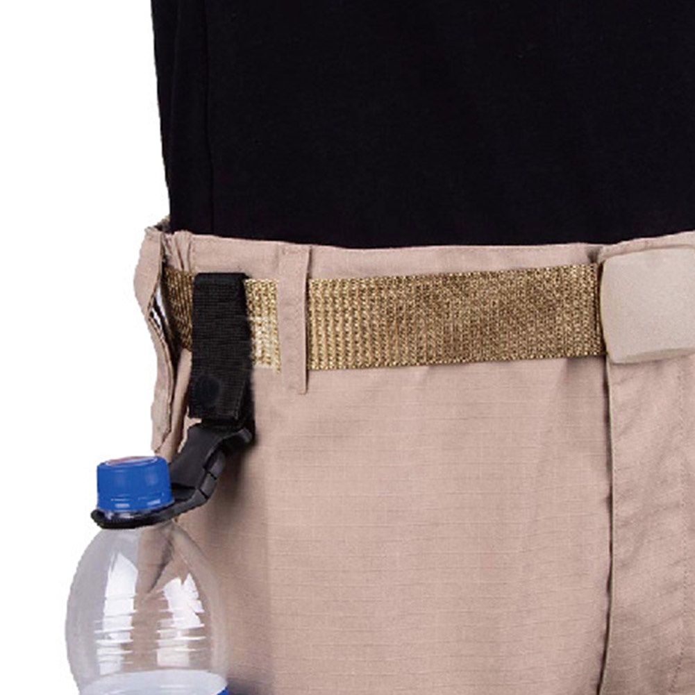 Giá Đỡ Bình Nước Có Móc Treo Tiện Dụng Khi Đi Cắm Trại / Leo Núi