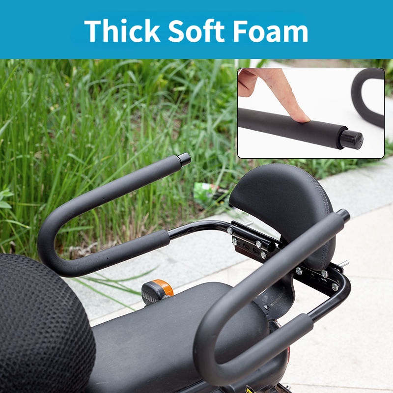 Hàng Rào Chắn Sau Lưng Ghế Ngồi An Toàn Cho Bé Khi Đi Xe Máy