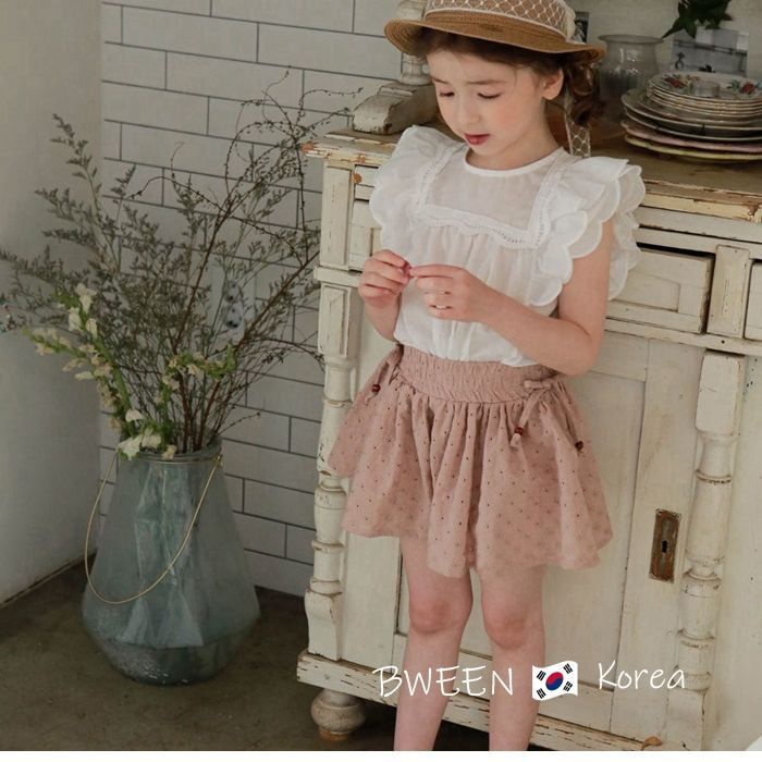 Áo Sơ Mi Cotton Phối Ren Màu Trắng Phong Cách Hàn Quốc Thời Trang Mùa Hè Mới 2023 Dành Cho Bé Gái