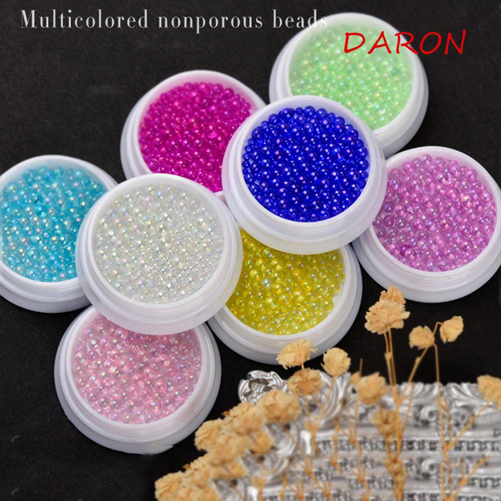 Hạt Bong Bóng Trong Suốt Nhiều Kích Thước Trang Trí Móng Tay 3D DIY
