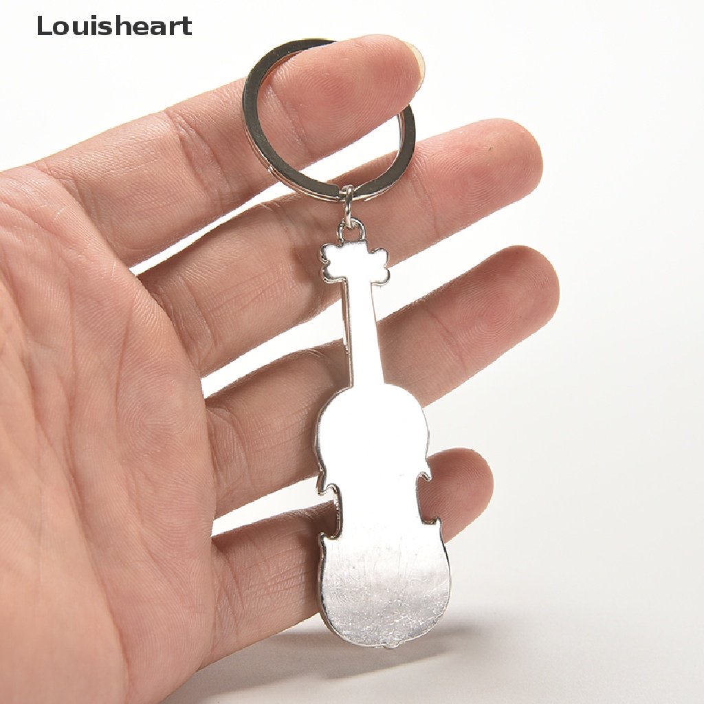 Móc Khóa Kim Loại Hình Đàn Violin Mini Louisheart