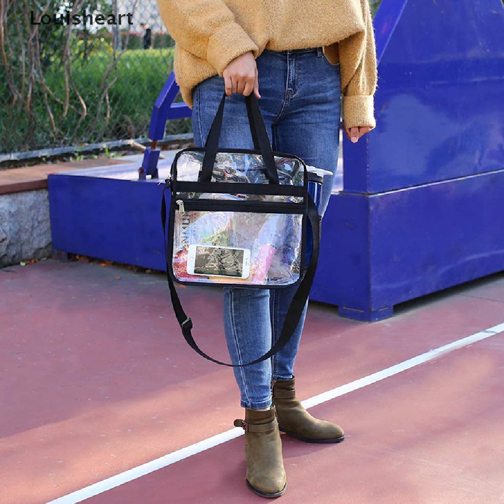 Túi Xách Du Lịch Bằng PVC Trong Suốt Thương Hiệu Louisheart TFG