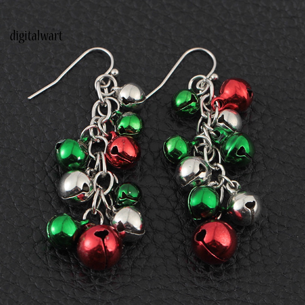 Kỹ Thuật Số| Khuyên Tai Nữ Trang Tạo Hình Chuông Giáng Sinh