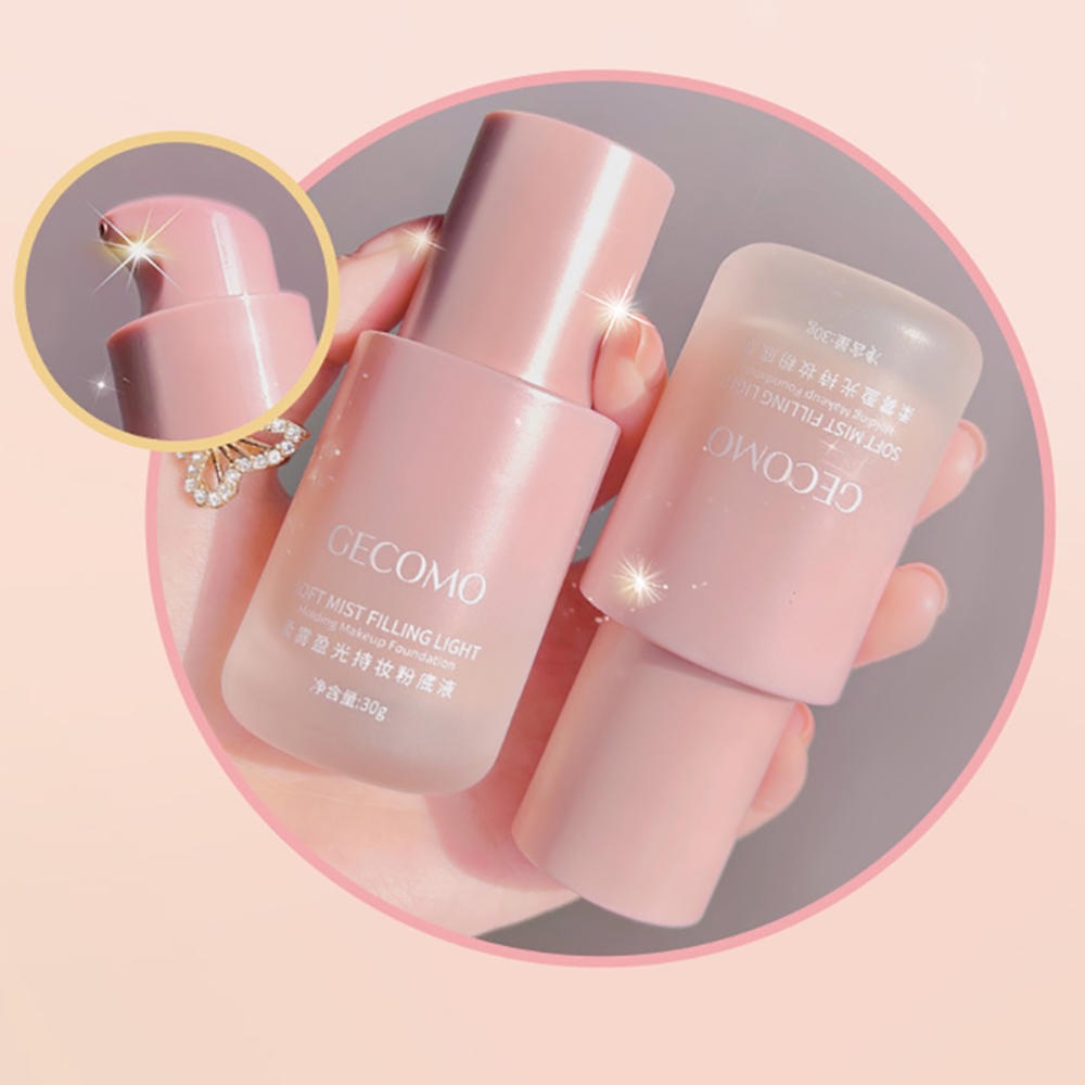 Kem Nền Dạng Lỏng Che Khuyết Điểm Mềm Mịn Dưỡng Ẩm Kiểm Soát Dầu Chống Nước Chống Mồ Hôi Lâu Trôi