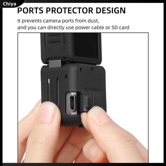 Vỏ Silicon Bảo Vệ Chống Bụi Chống Trầy Chống Rơi Cho Action 2