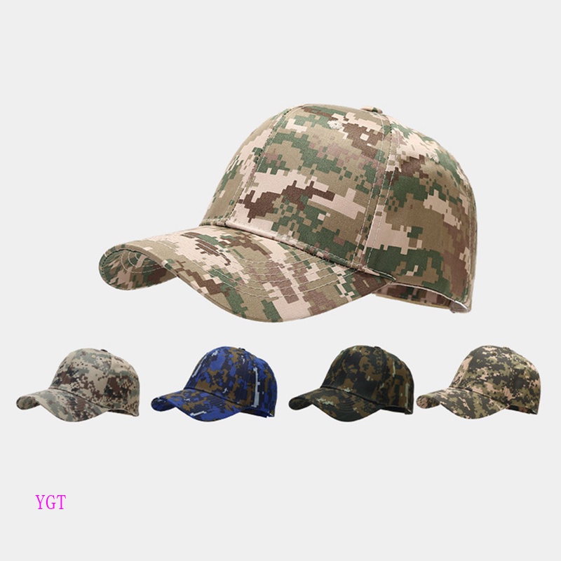 Ygt Mũ Lưỡi Trai Họa Tiết Rằn Ri Có Thể Điều Chỉnh Kích Cỡ Thời Trang