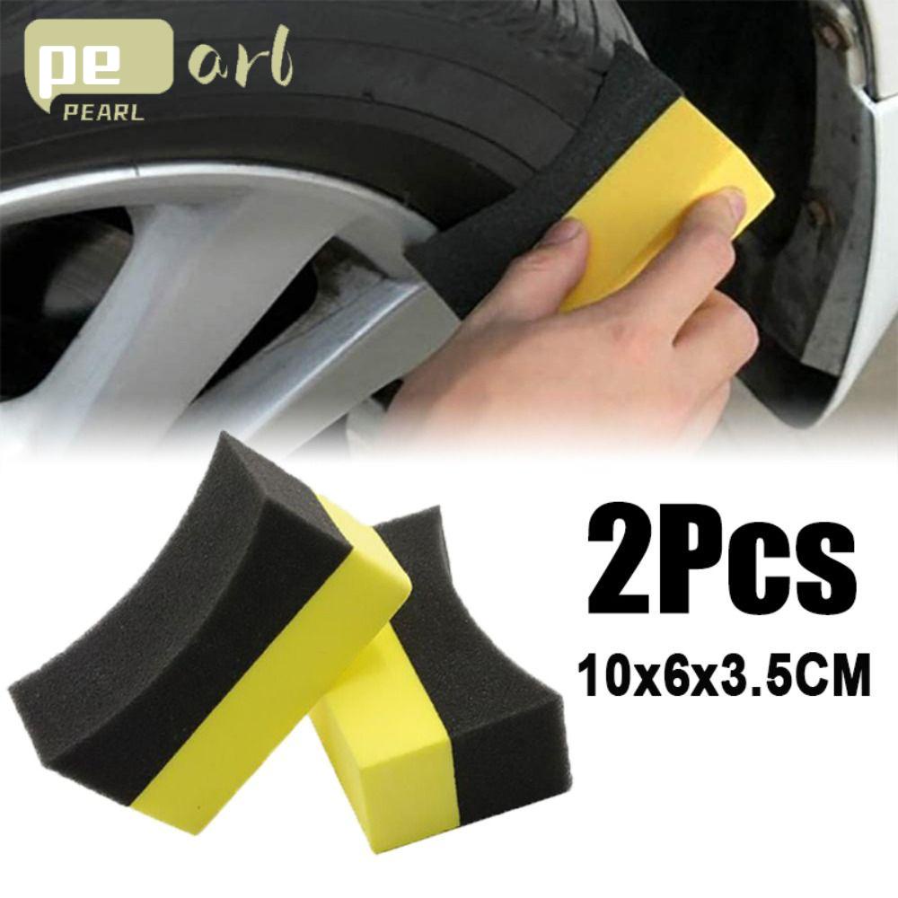 .Set 1 / 2 Mút Vệ Sinh Bánh Xe Hơi Thiết Kế Mới Chất Lượng Cao