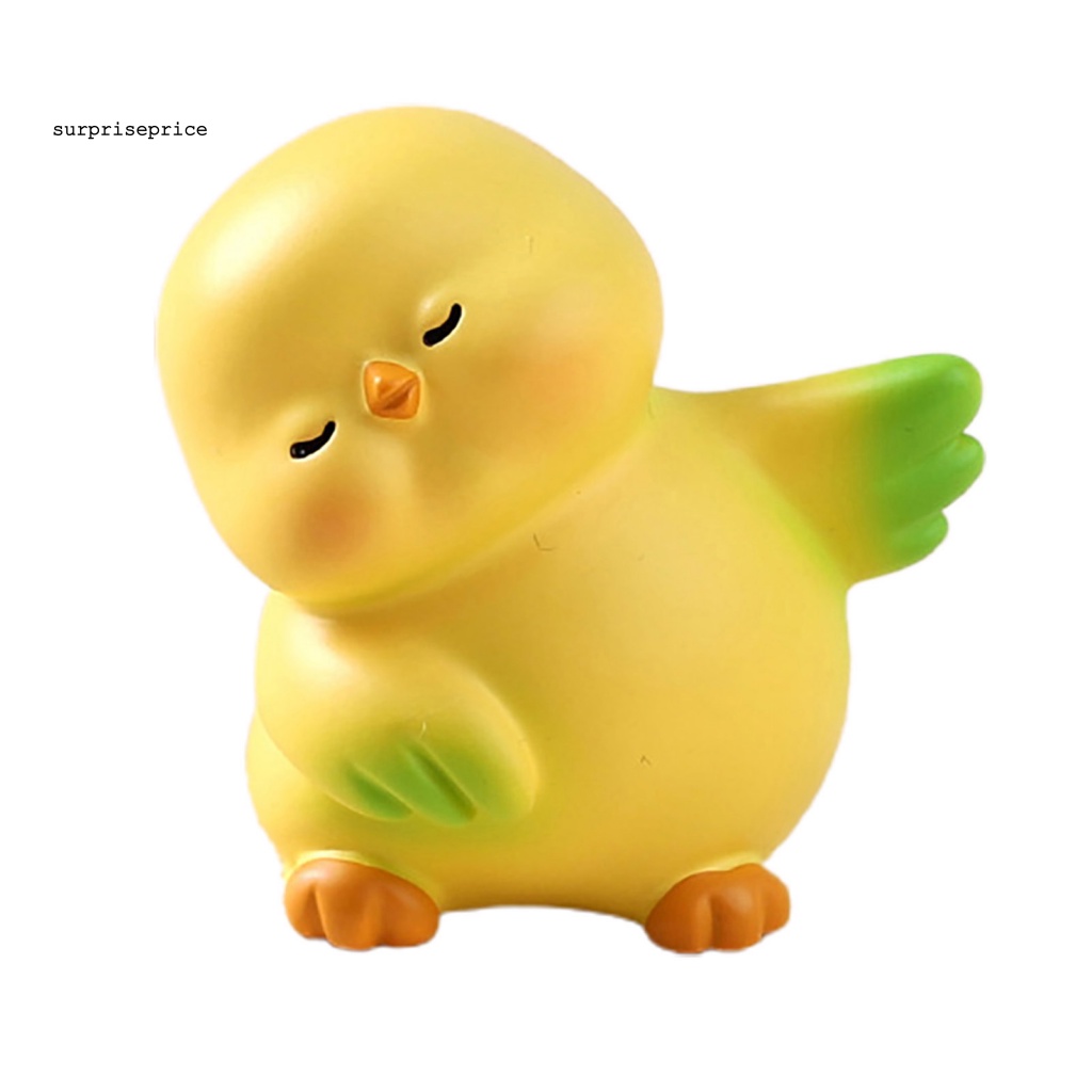 Mô Hình Chú Ngỗng Cỡ Nhỏ Vui Nhộn Dùng Trang Trí Bánh Kem