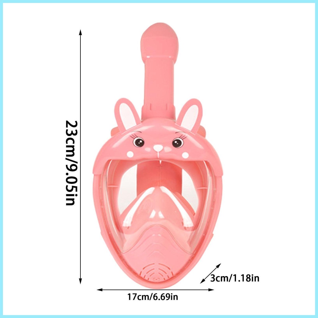 Mặt Nạ Lặn Che Phủ Toàn Diện Chống Sương Mù Dành Cho Trẻ Em Và Người Lớn