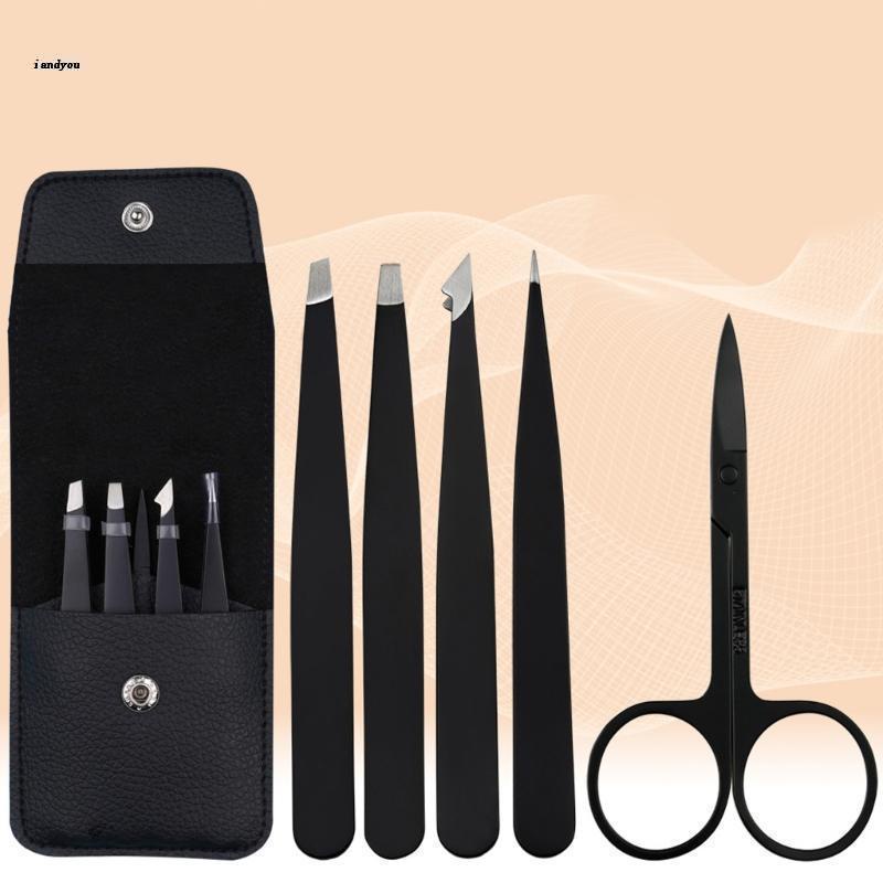 ✿ Set 4 / 5 Nhíp Nhổ Lông Mày Bằng Thép Không Gỉ