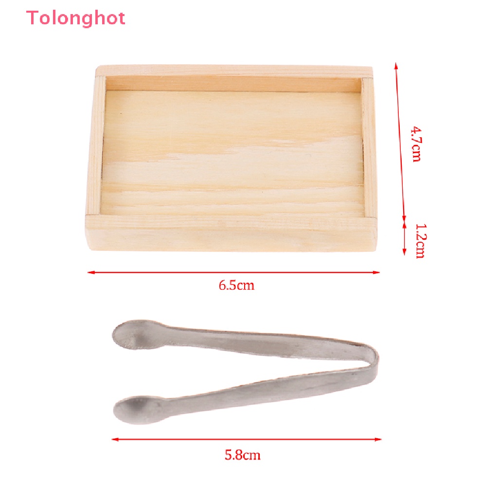 Bộ 2 Khay Đựng Đồ Dùng 1: 12 Độc Đáo Trang Trí Nhà Búp Bê