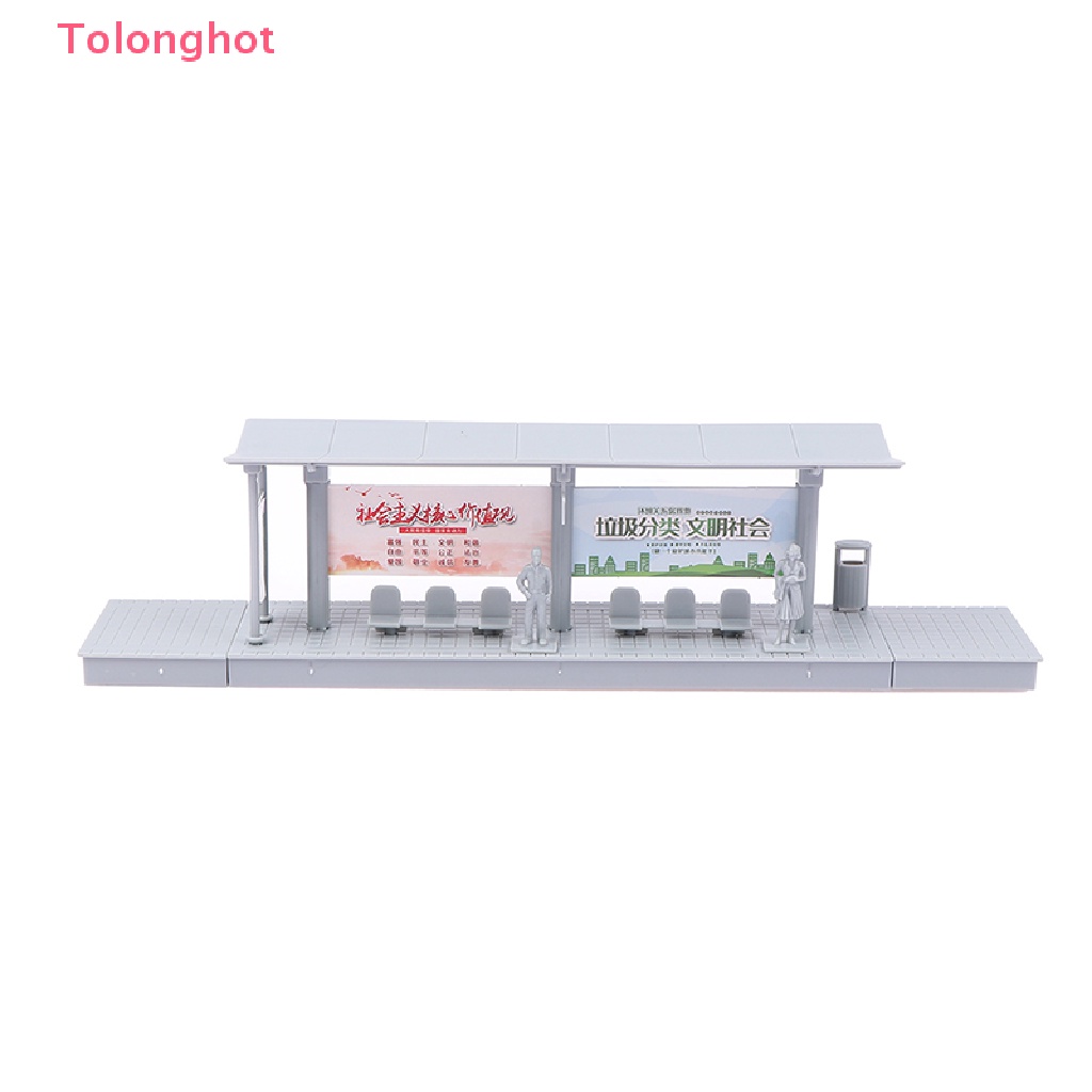 Mô Hình Trạm Xe Buýt Mini Tốc Độ Cao Tỉ Lệ 1 / 87