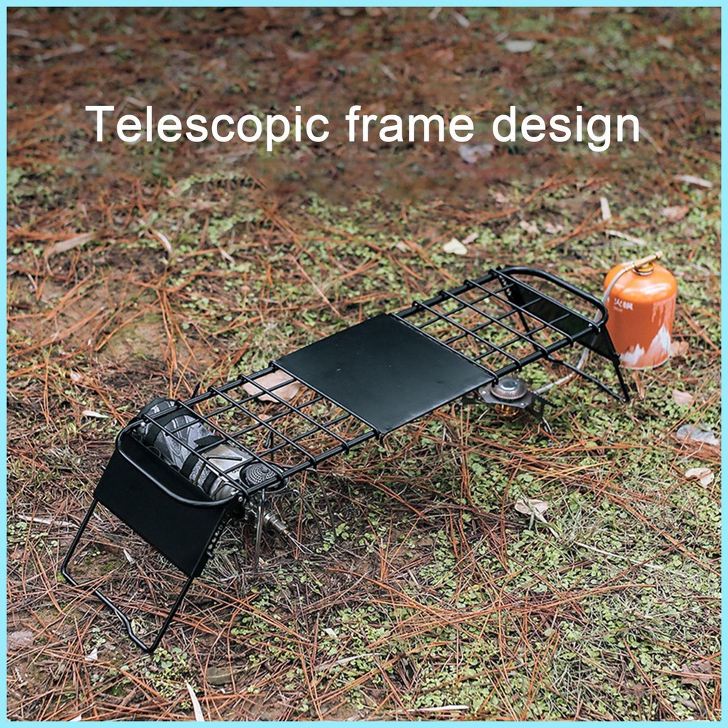 Giá Đỡ Bếp Lò Mini Di Động Có Thể Điều Chỉnh Chiều Cao Tiện Dụng Mang Theo Du Lịch Cắm Trại