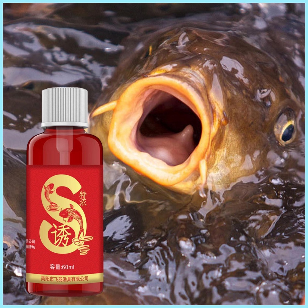 Mồi Câu Cá Giả 60ml Mùi Hương Thu Hút Cá Hiệu Quả