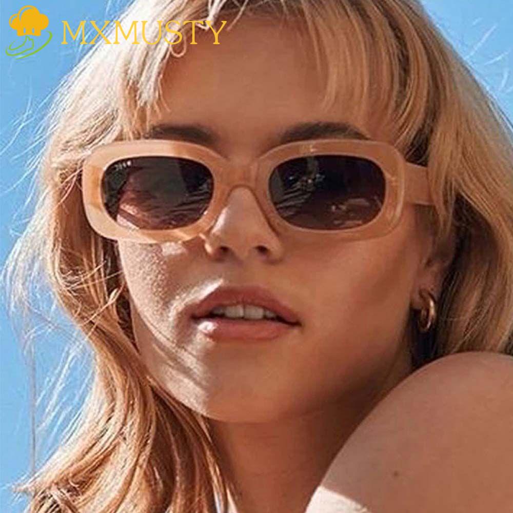 Kính Mát Gọng Vuông Nhỏ In Họa Tiết Da Báo Phong Cách Âu Mỹ Thời Trang Cho Nam