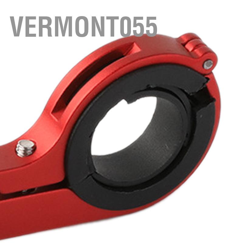 Vermont055 Bộ mở rộng tay lái xe đạp Hợp kim nhôm sợi carbon nhẹ cho đèn gắn điện thoại