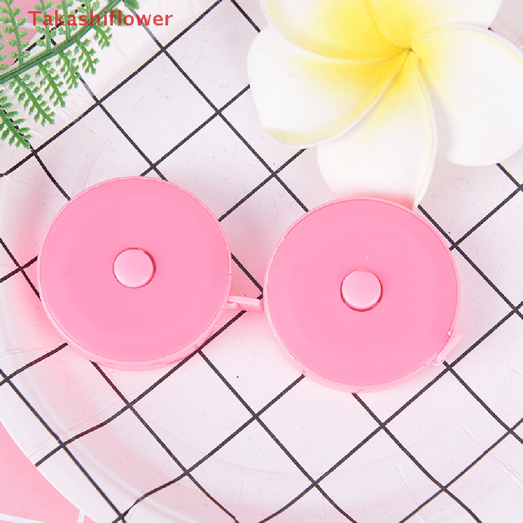 (Takashiflower) Thước Dây Đo Cơ Thể Có Thể Thu Vào Cho Thợ May Vải Mềm
