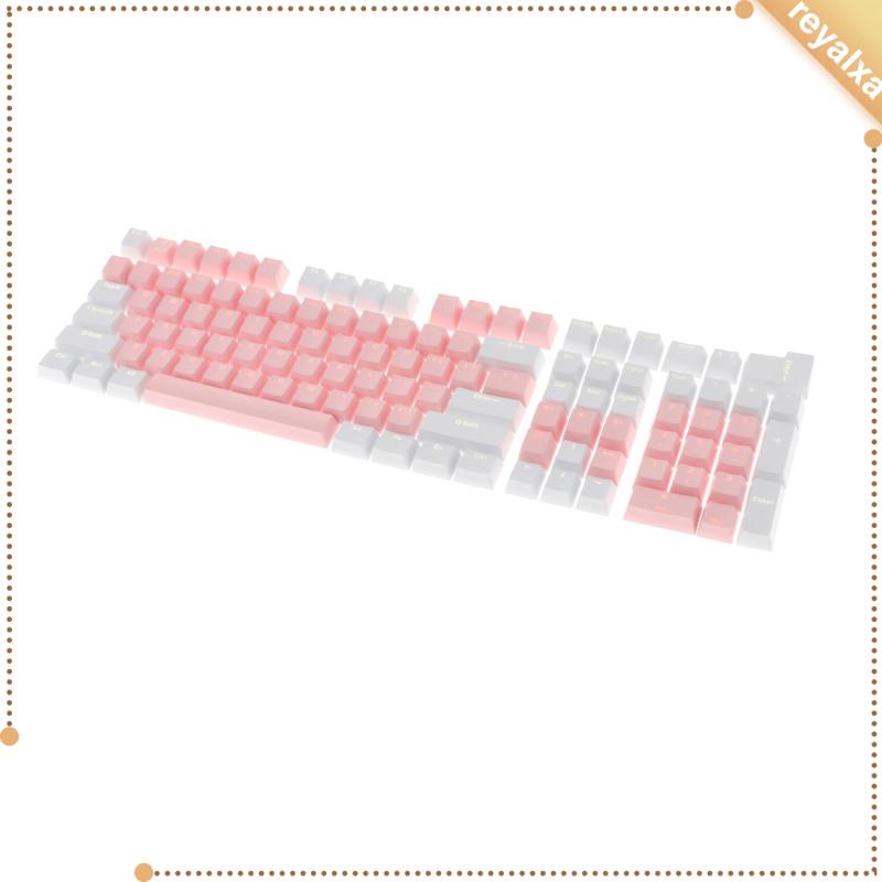 Bộ 108 Nút Bàn Phím Cơ 61 Phím Có Đèn Nền Hai Màu Chuyên Nghiệp Dễ Lắp Đặt