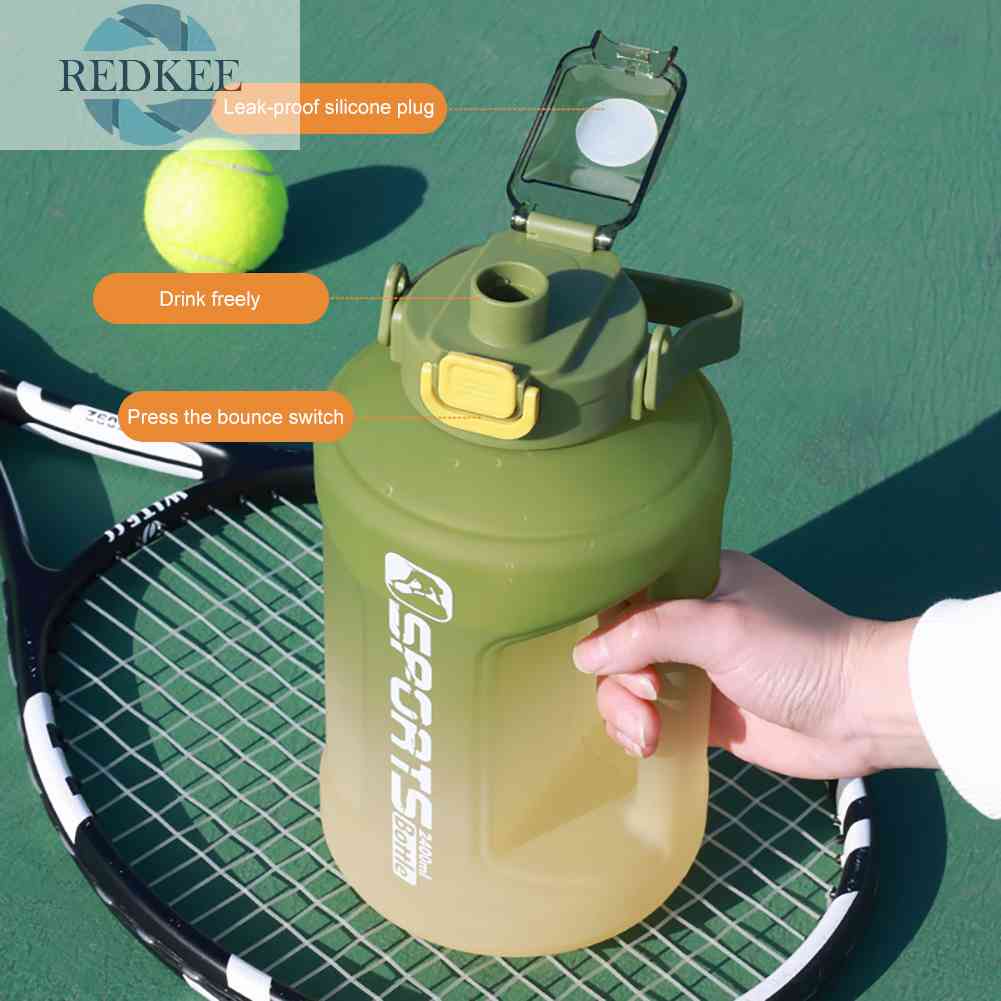 Bình Nước Thể Thao Dung Tích Lớn 2400ML