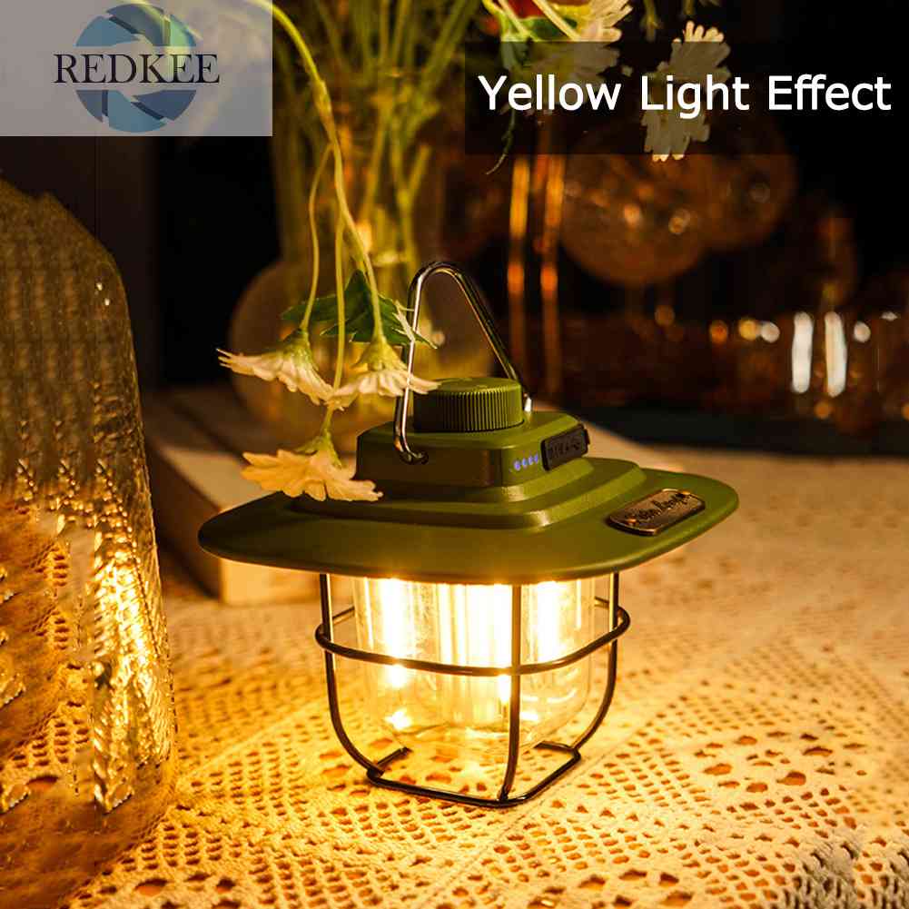 Đèn LED Cắm Trại Có Thể Sạc Lại Tiện Dụng