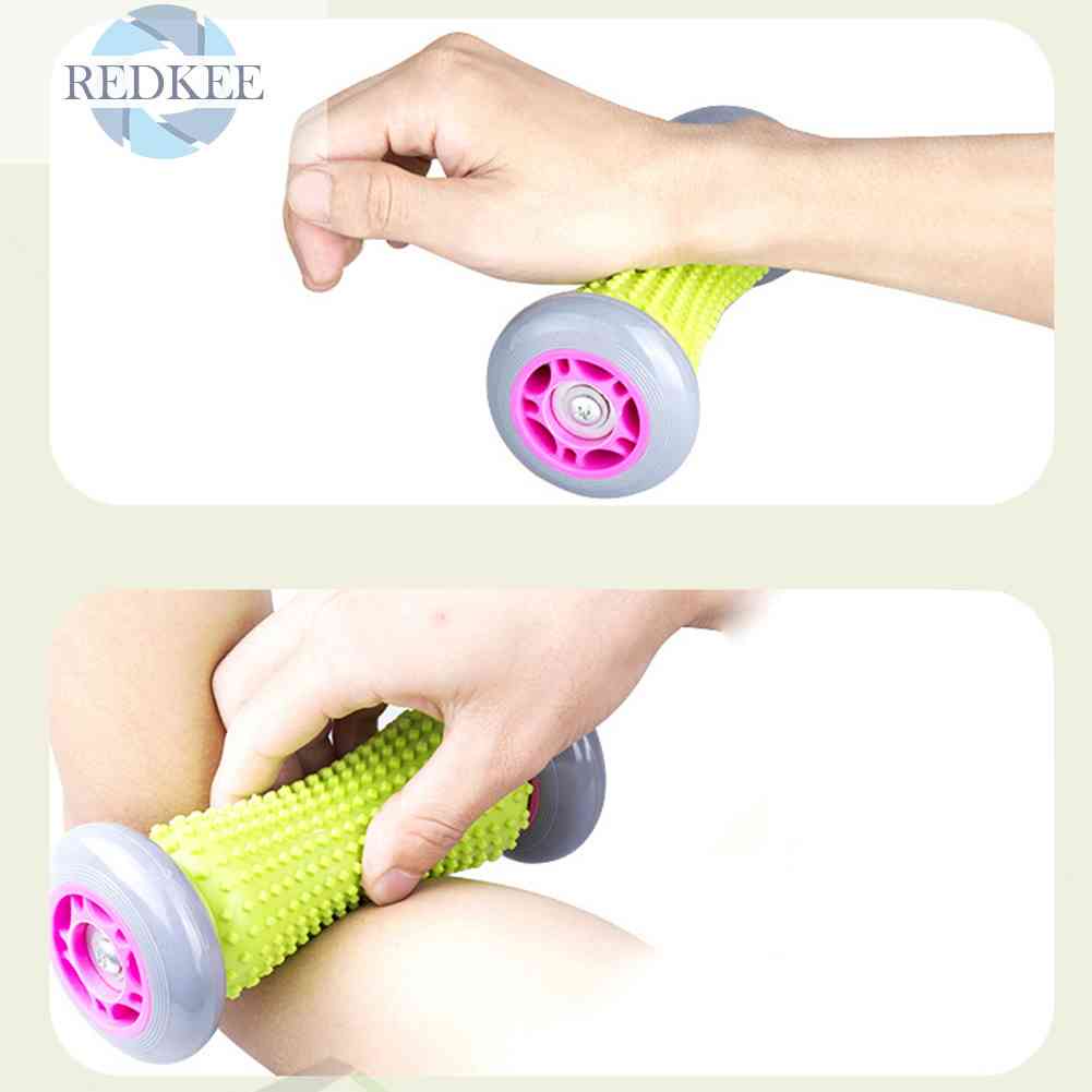 Dụng Cụ Con Lăn Mát Xa Bàn Chân Và Lưng Giúp Giảm Đau Hiệu Quả