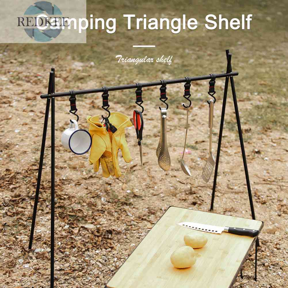 Móc Treo Nồi / Chảo Có Thể Gấp Gọn Tiện Dụng Khi Đi Cắm Trại