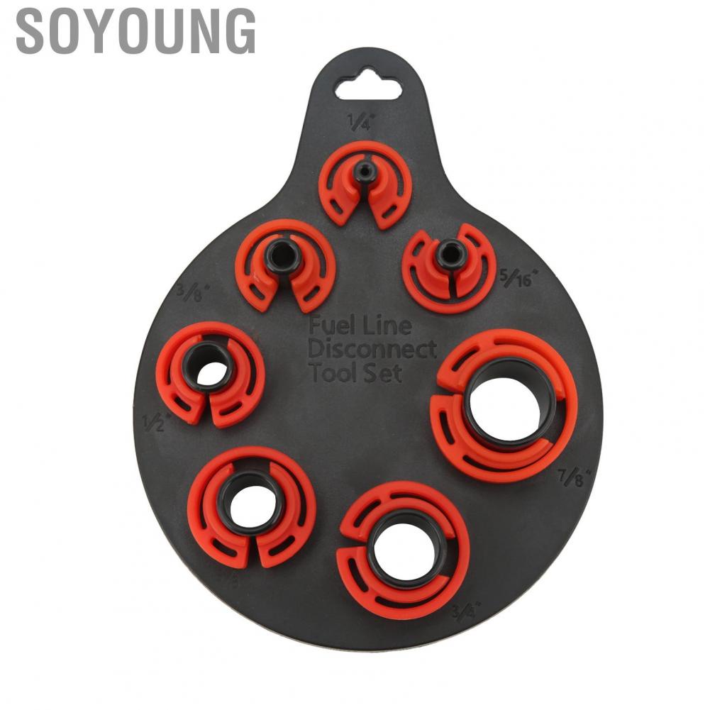 Soyoung AC Fuel Line Quick Disconnect Tool  1/4‑7/8in AC Fuel Lines Transmission Parts High Efficiency Wear Resistant  for Auto Maintenance