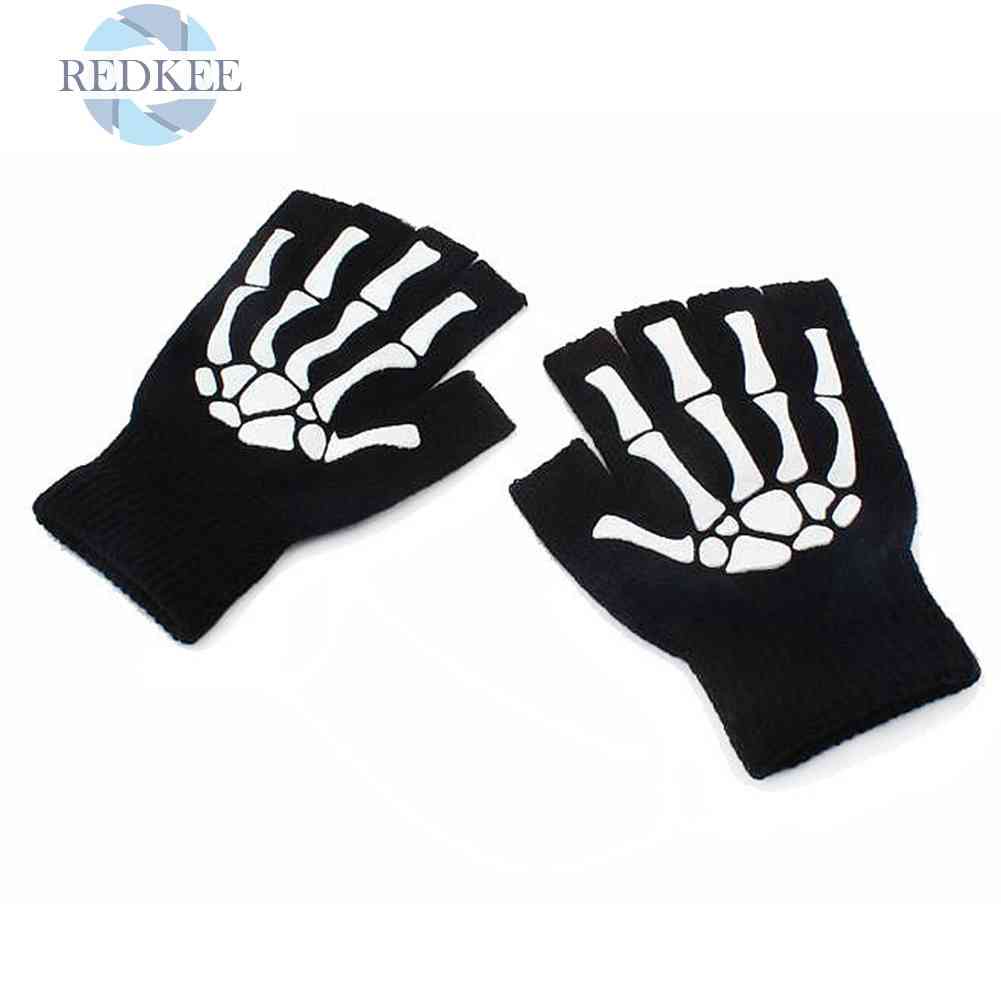 Găng Tay Hở Ngón Thời Trang Cho Nam Và Nữ