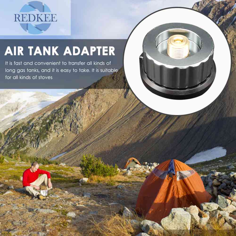 Đầu Chuyển Đổi Bếp Ga Bằng Hợp Kim Nhôm Tiện Dụng Khi Đi Cắm Trại