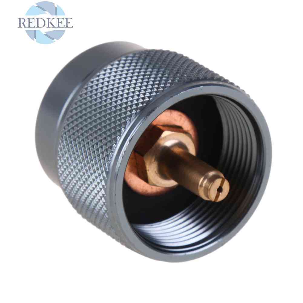 1 Đầu Chuyển Đổi 1Lb Propane Cho Bếp Gas Cắm Trại Ngoài Trời