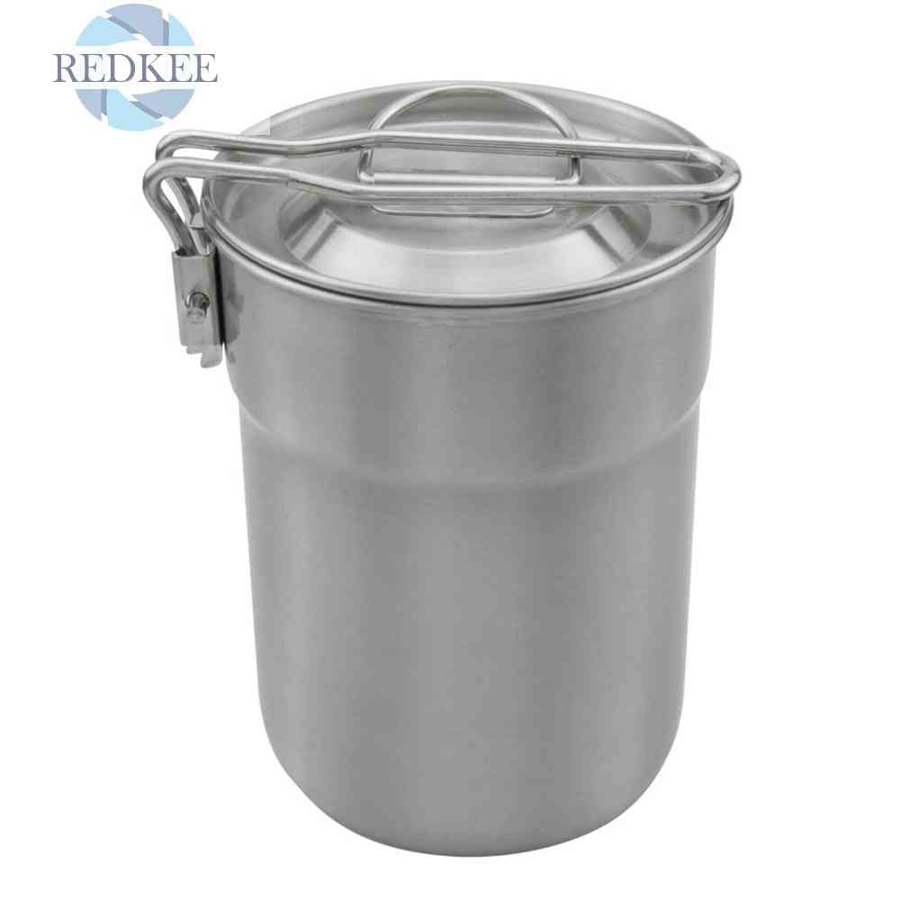 Cốc Uống Cà Phê Bằng Thép Không Gỉ Tiện Dụng Khi Đi Cắm Trại