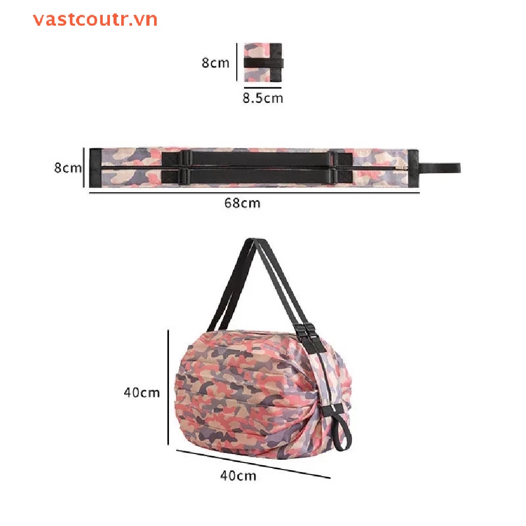 Túi Mua Sắm Một Bên Vai Thiết Kế Gấp Gọn Tiện Dụng