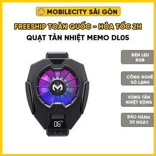 Quạt tản nhiệt điện thoại sò lạnh memo dl05 ver 3 2022 tản nhiệt đt | đèn led rgb gaming siêu đẹp - pk 120