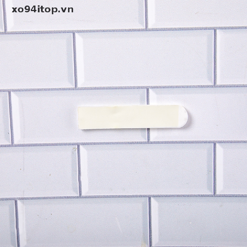 Xoitop Set 4 Cặp Băng Keo Dán Khung Ảnh Màu Trắng Không Để Lại Dấu Vết DIY