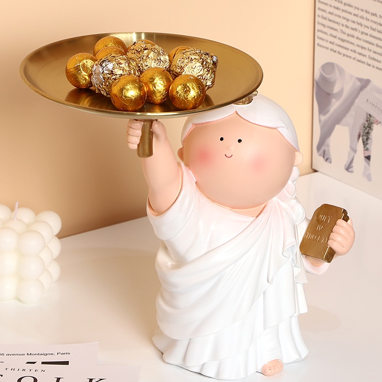 Bức Tượng Nữ Thần Tự Do Trang Trí Phòng Khách / Tủ Tivi